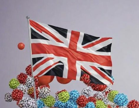 English - Inglés Bandera del Reino Unido, prueba homologada inglés